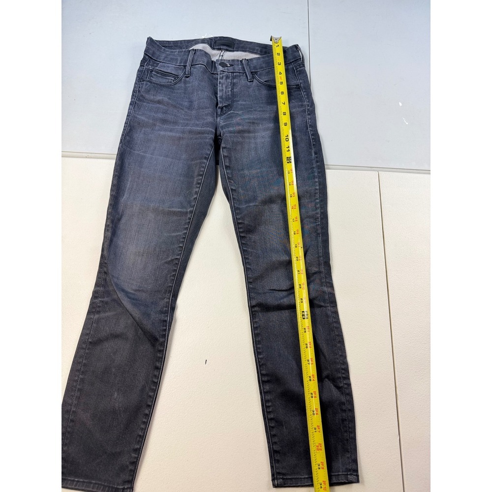 Mother The Looker Crop Jeans Women's Size 26 Gray Wash Denim Casual - Picture 5 of 8